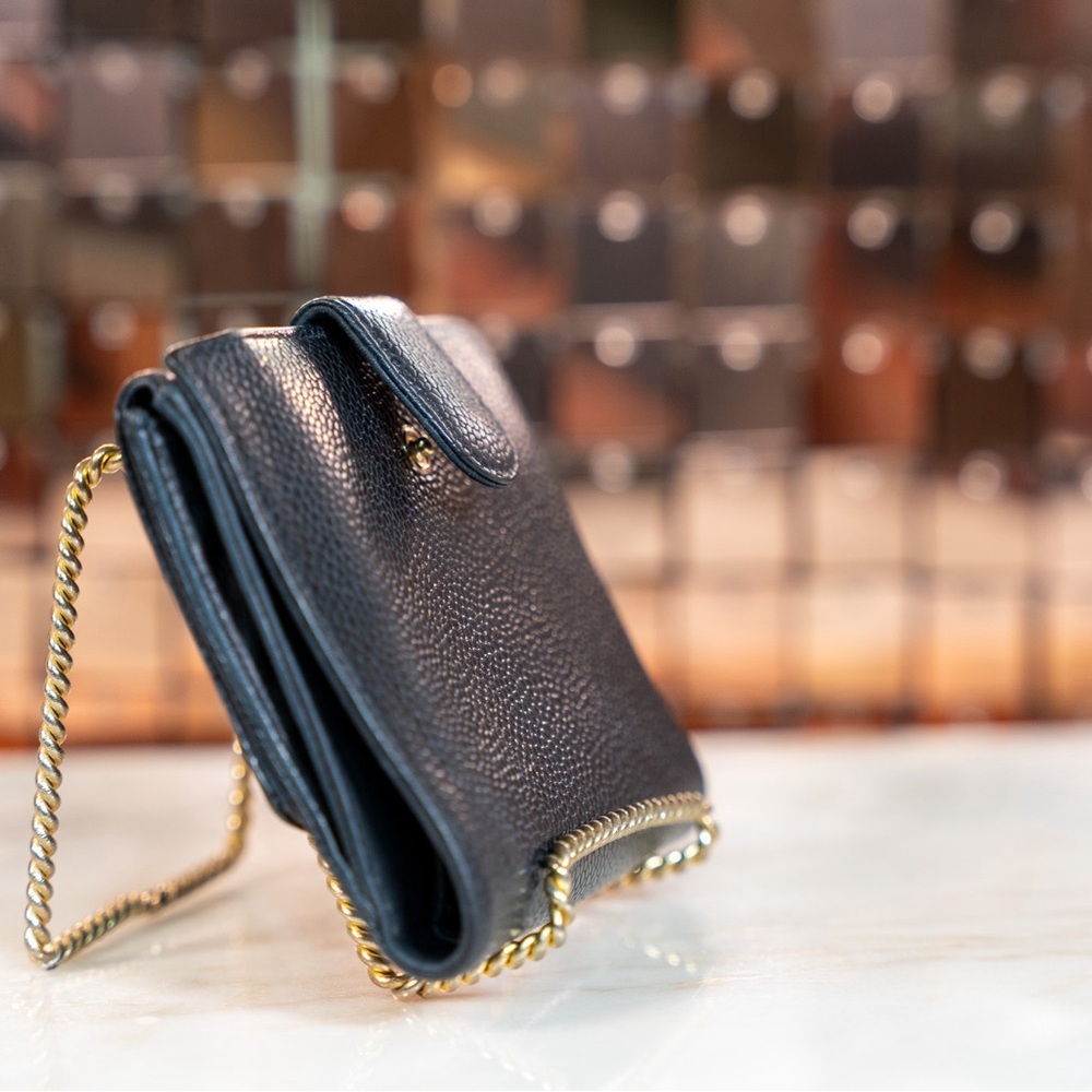 CHANEL Wallet Bi fold wallet Black
Leather Caviar skin 8377258 - Picture 16 of 16
